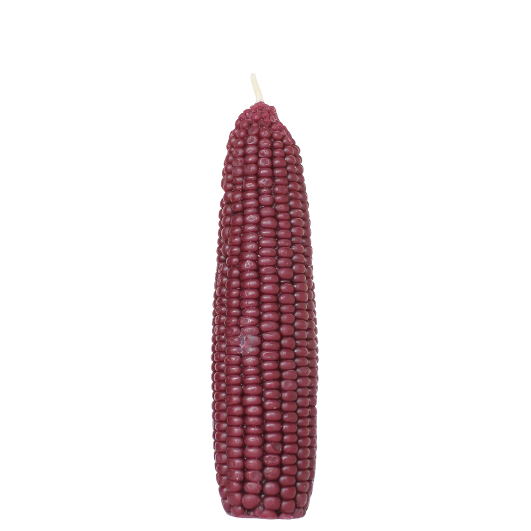 Mulberry Corn Beeswax Candle - Medium