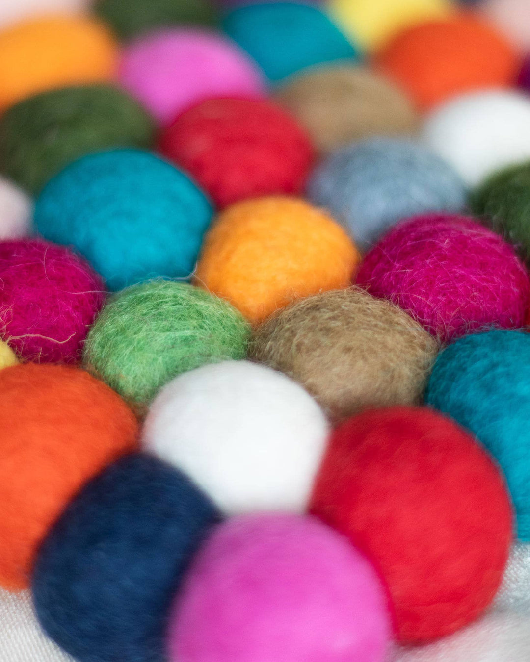Wool Coasters - Set of 4