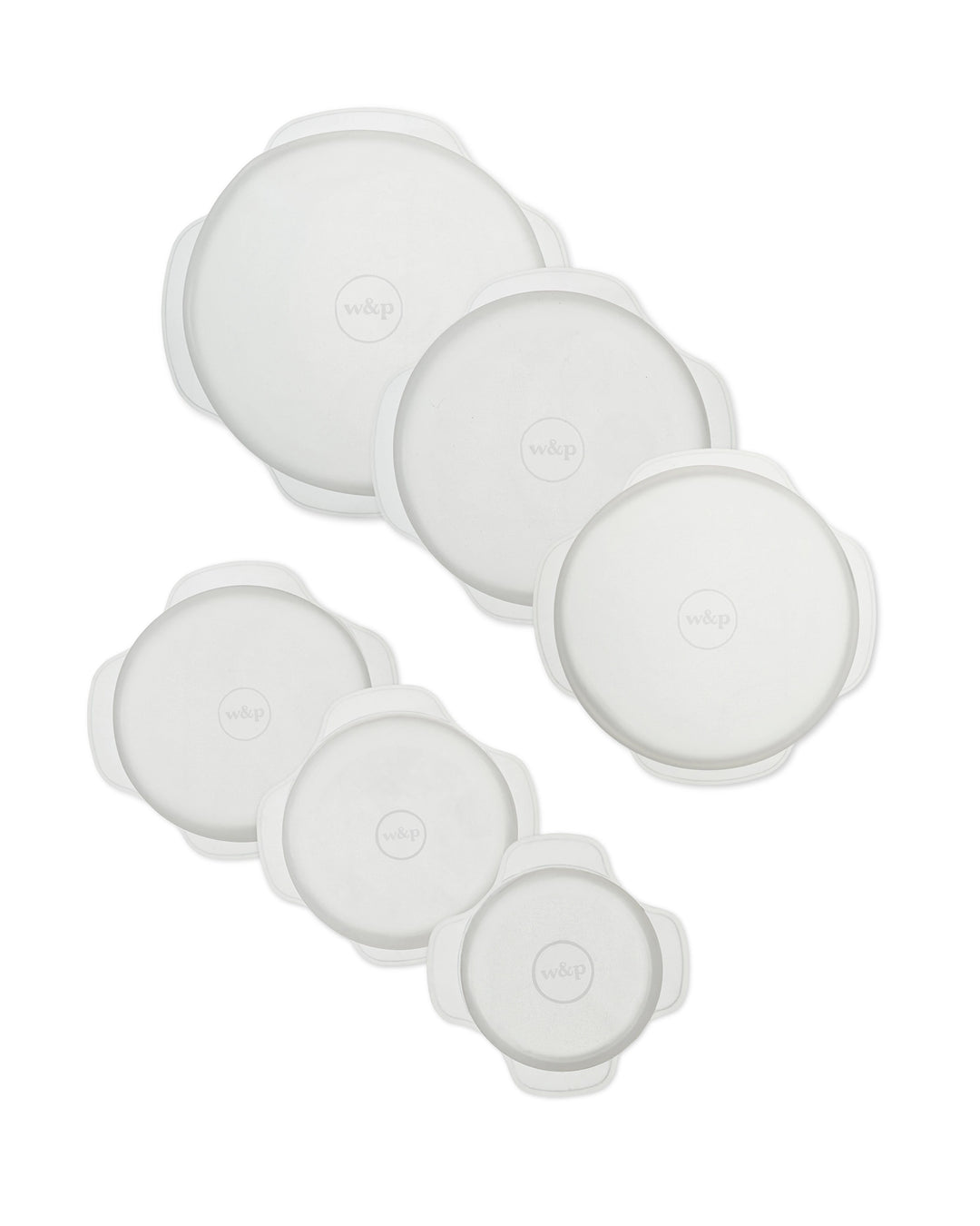 Reusable Silicone Stretch Lids - Set of 6