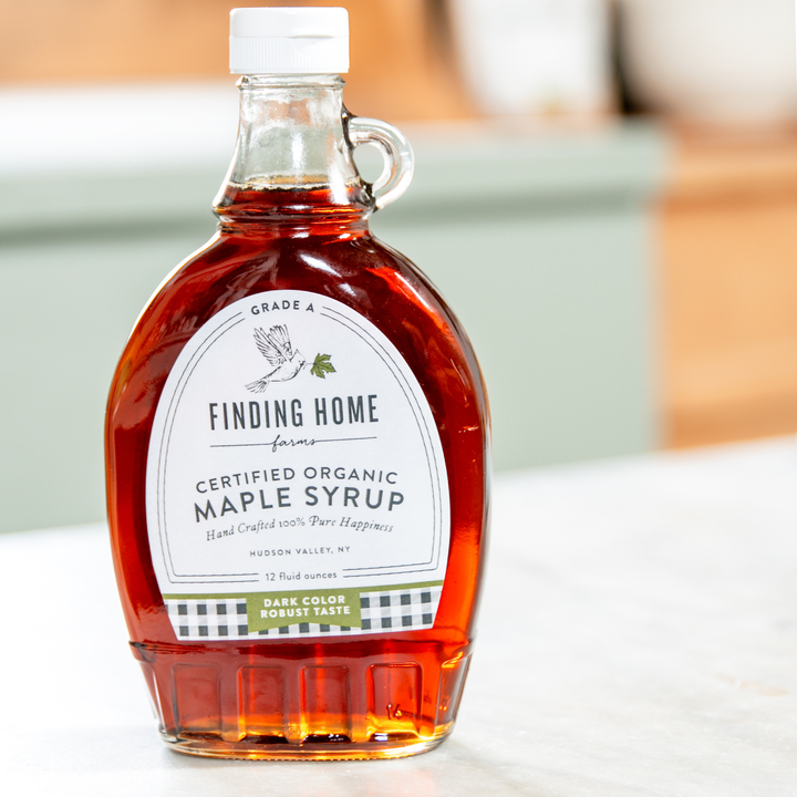 NEW 100 % Pure Organic Maple Syrup 8 oz. Classic Bottle
