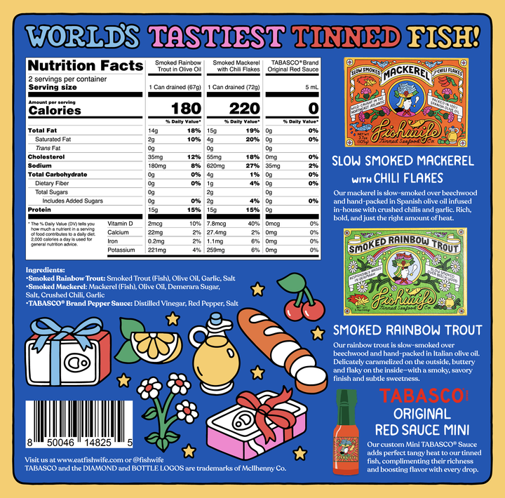 Tinned Fish & Hot Sauce Gift Set