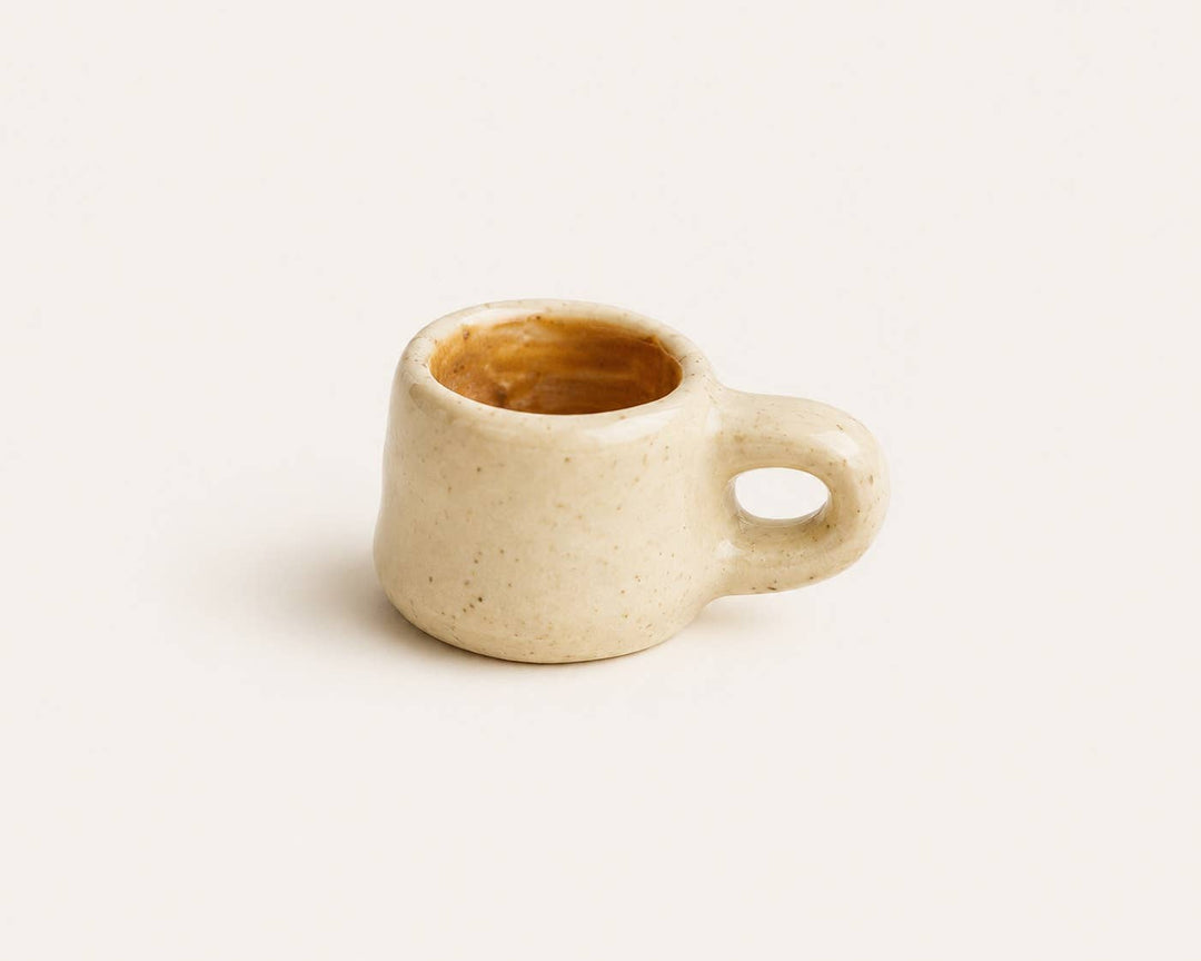 Mini Coffee Mug Ceramic Trinket