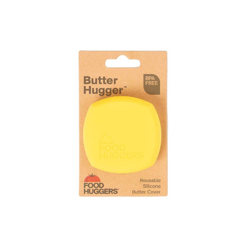 Reusable Silicone Butter Saver – Yellow