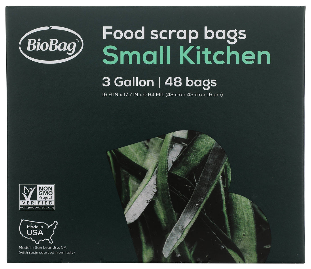 100% Compostable 3-Gallon Food Waste Bag