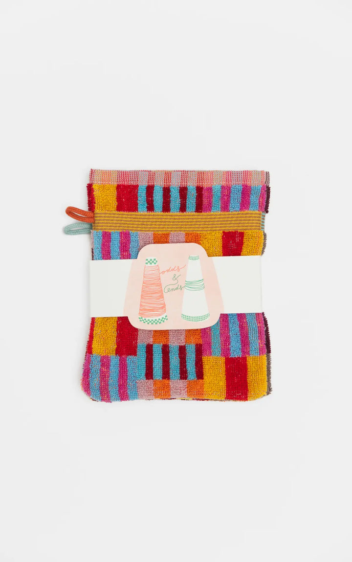 Wash Glove Duo - Tulip Quilt