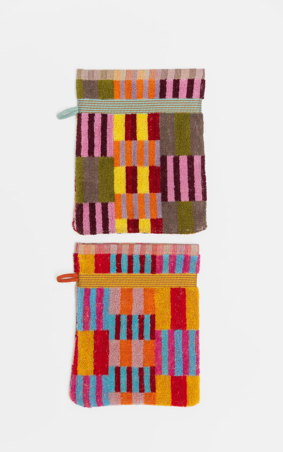 Wash Glove Duo - Tulip Quilt