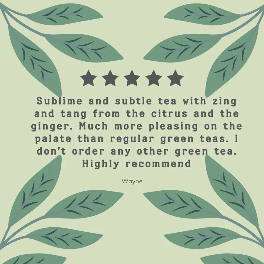 Organic Green Tea & Ginger