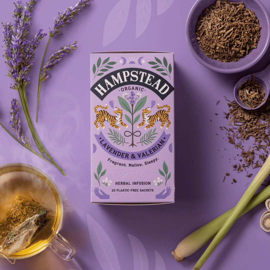 Organic Lavender & Valerian Herbal Tea