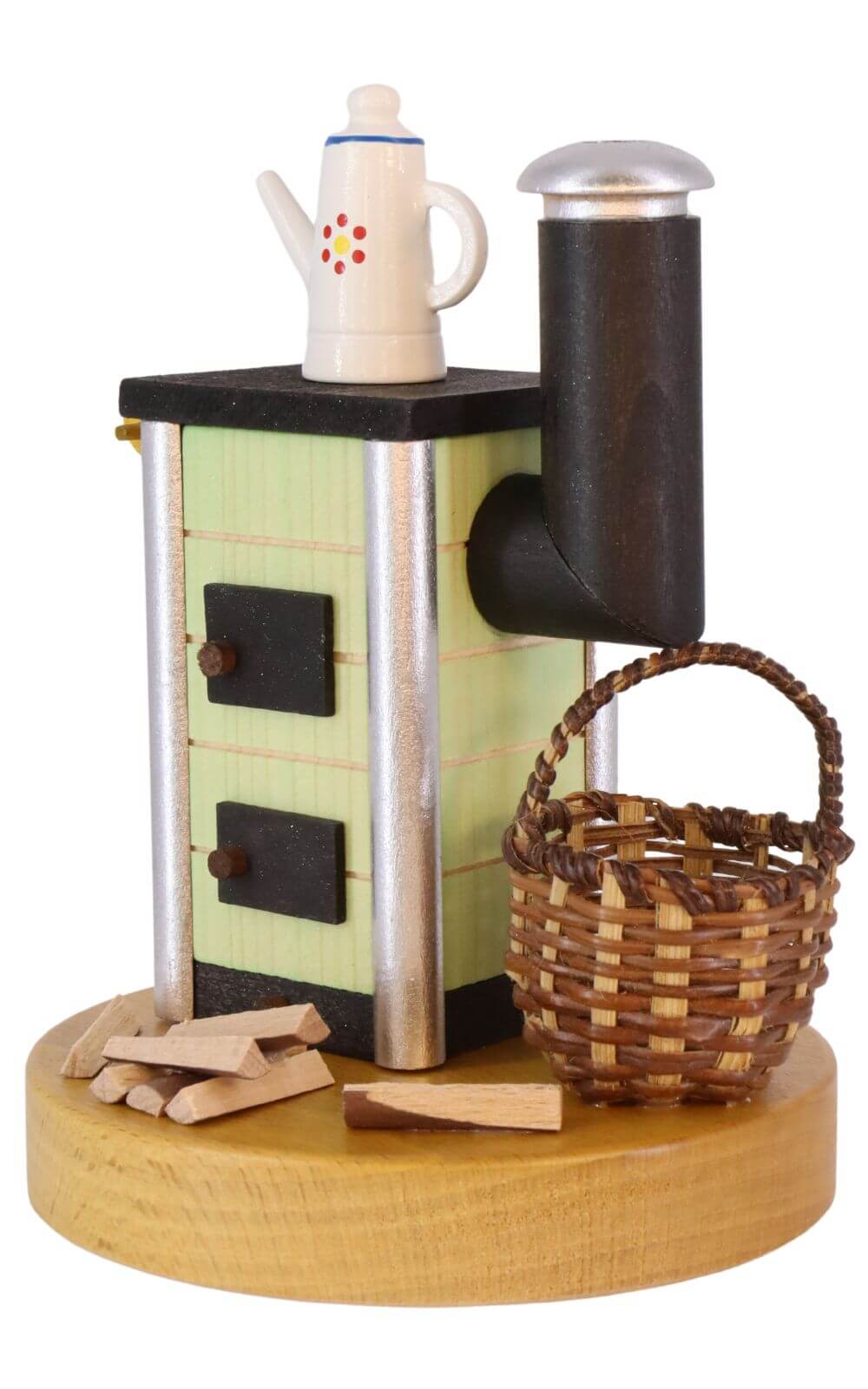 Stove with Kettle Incense Smoker