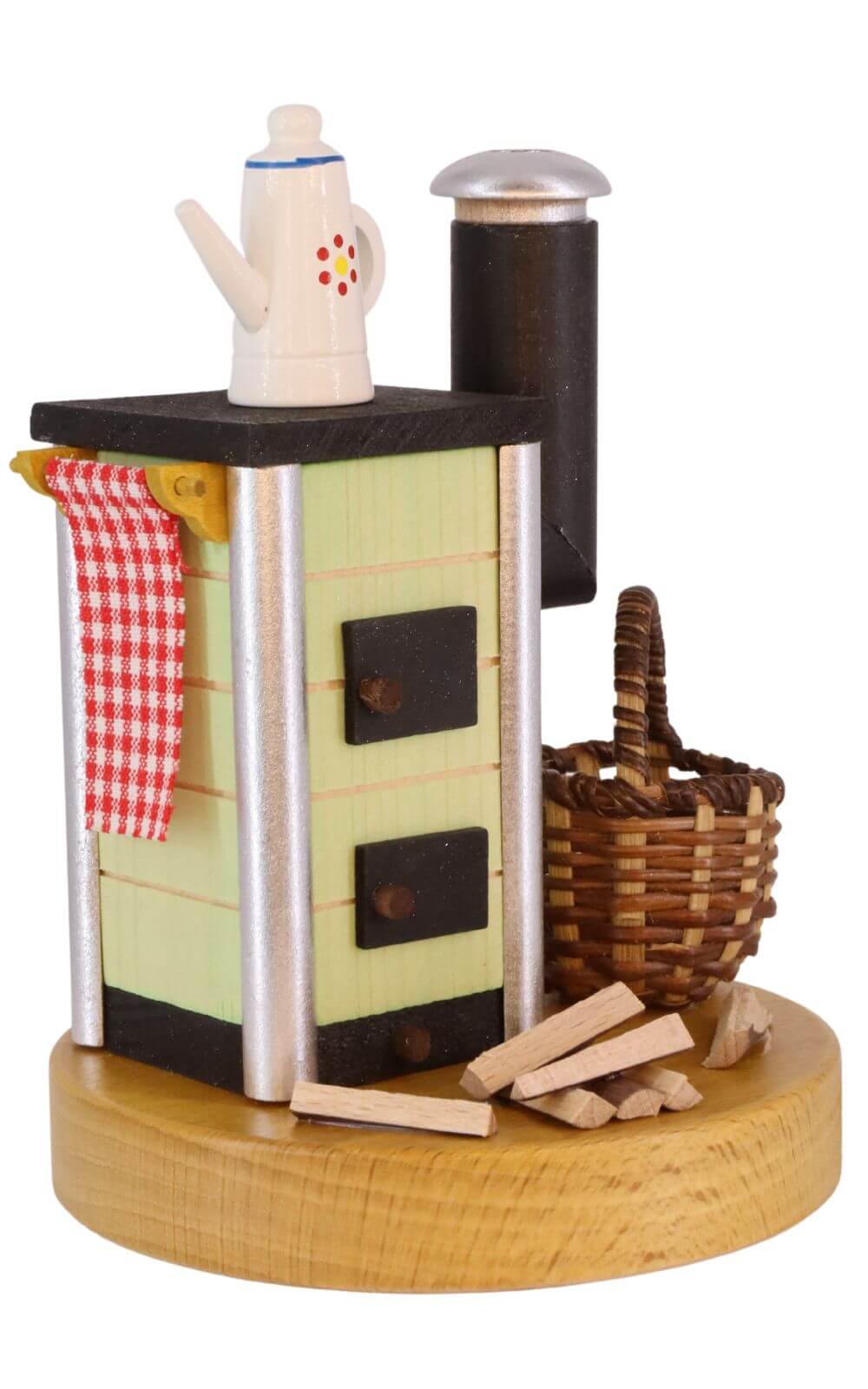 Stove with Kettle Incense Smoker